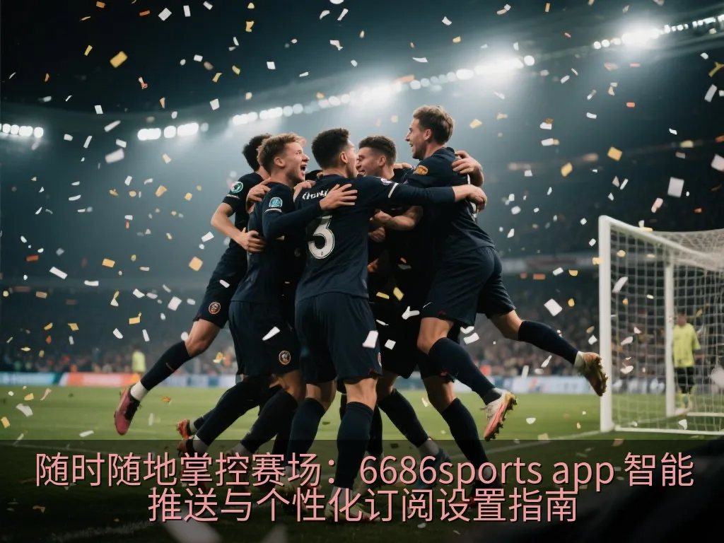 手持智能手机,屏幕上显示着绿色的虚拟足球场和发光的通知提醒气泡